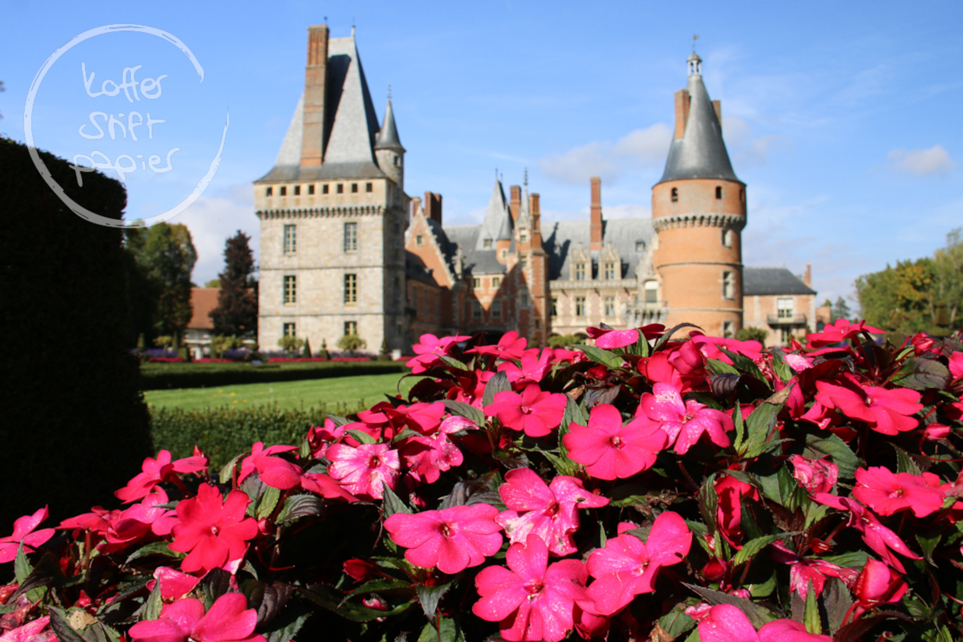 Château de Maintenon sur La Véloscénie