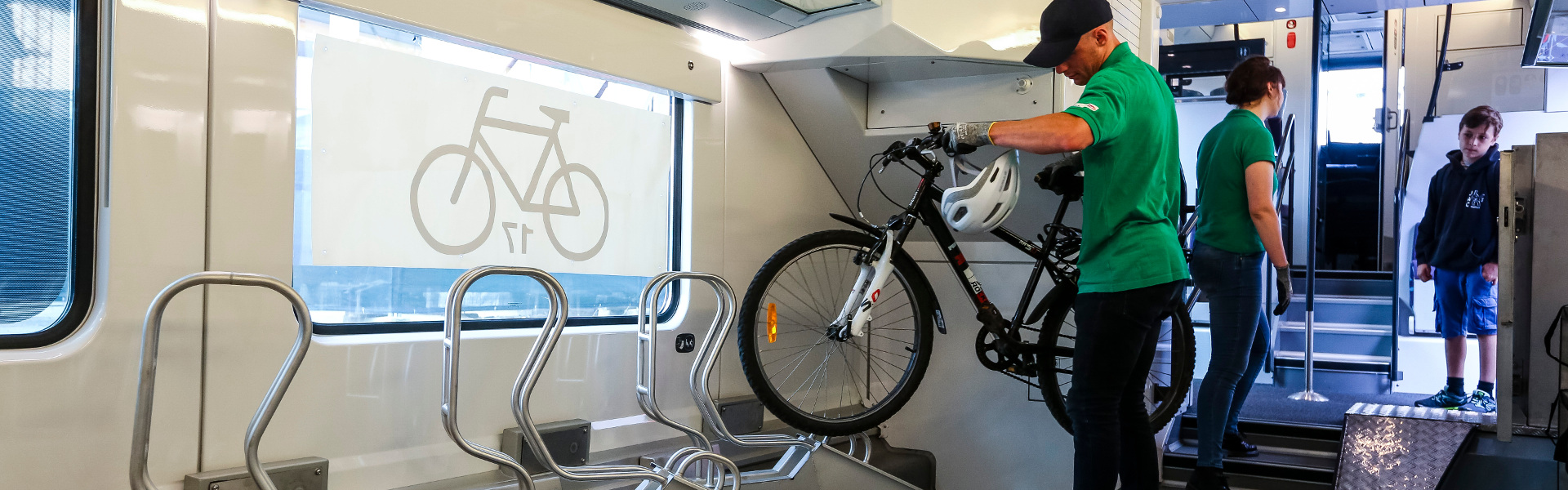 Services spéciaux train + vélo