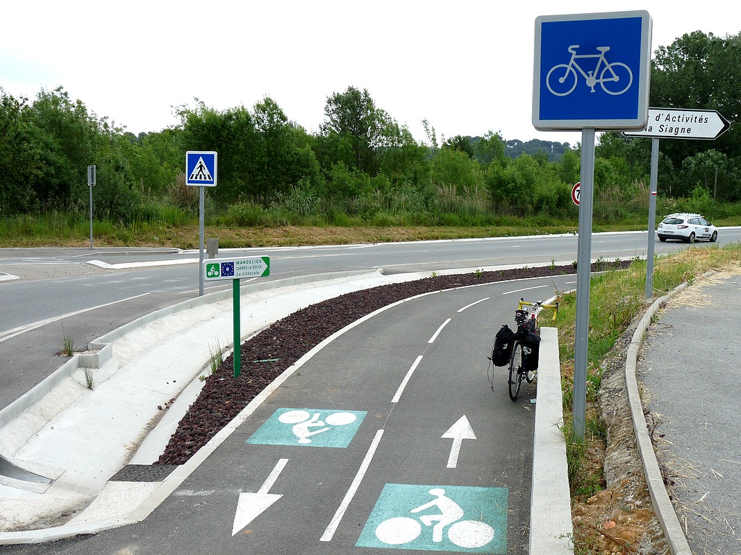 Piste cyclable EuroVelo 8