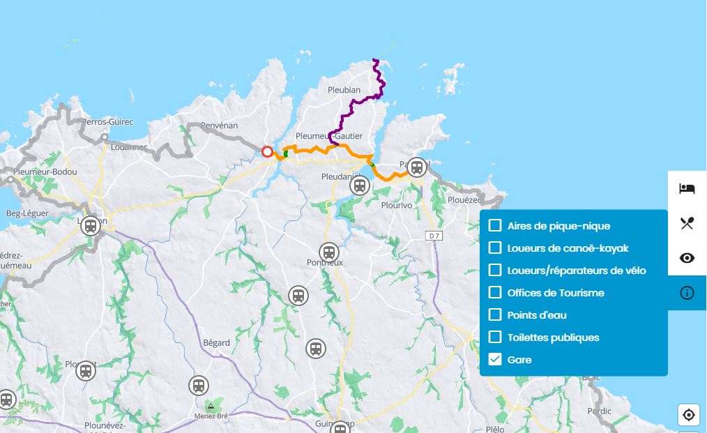 Trains : France : transport de vélos Afficher-les-gares-itineraires-cyclables