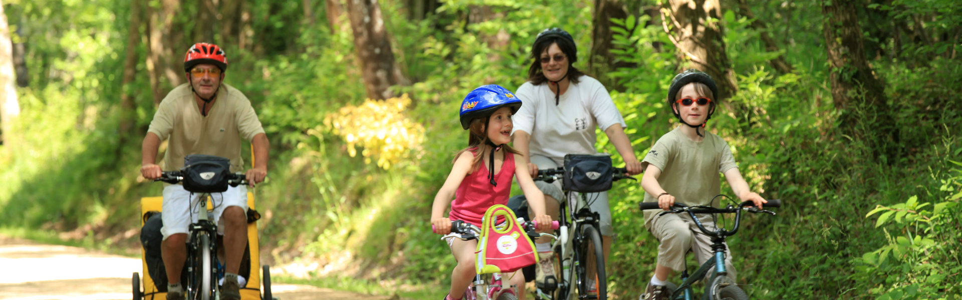 Parcours vélo en famille