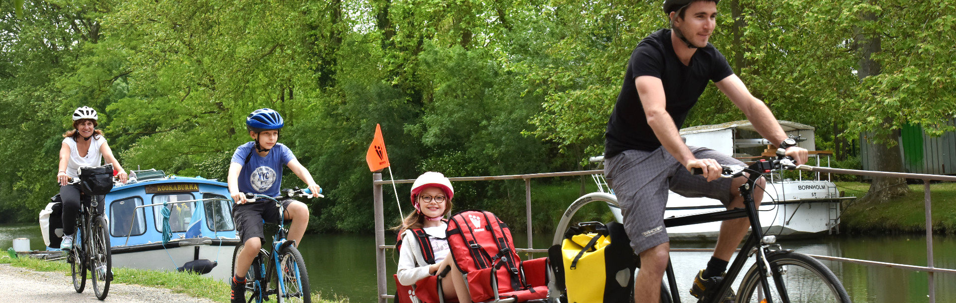 Transporter ses enfants à vélo