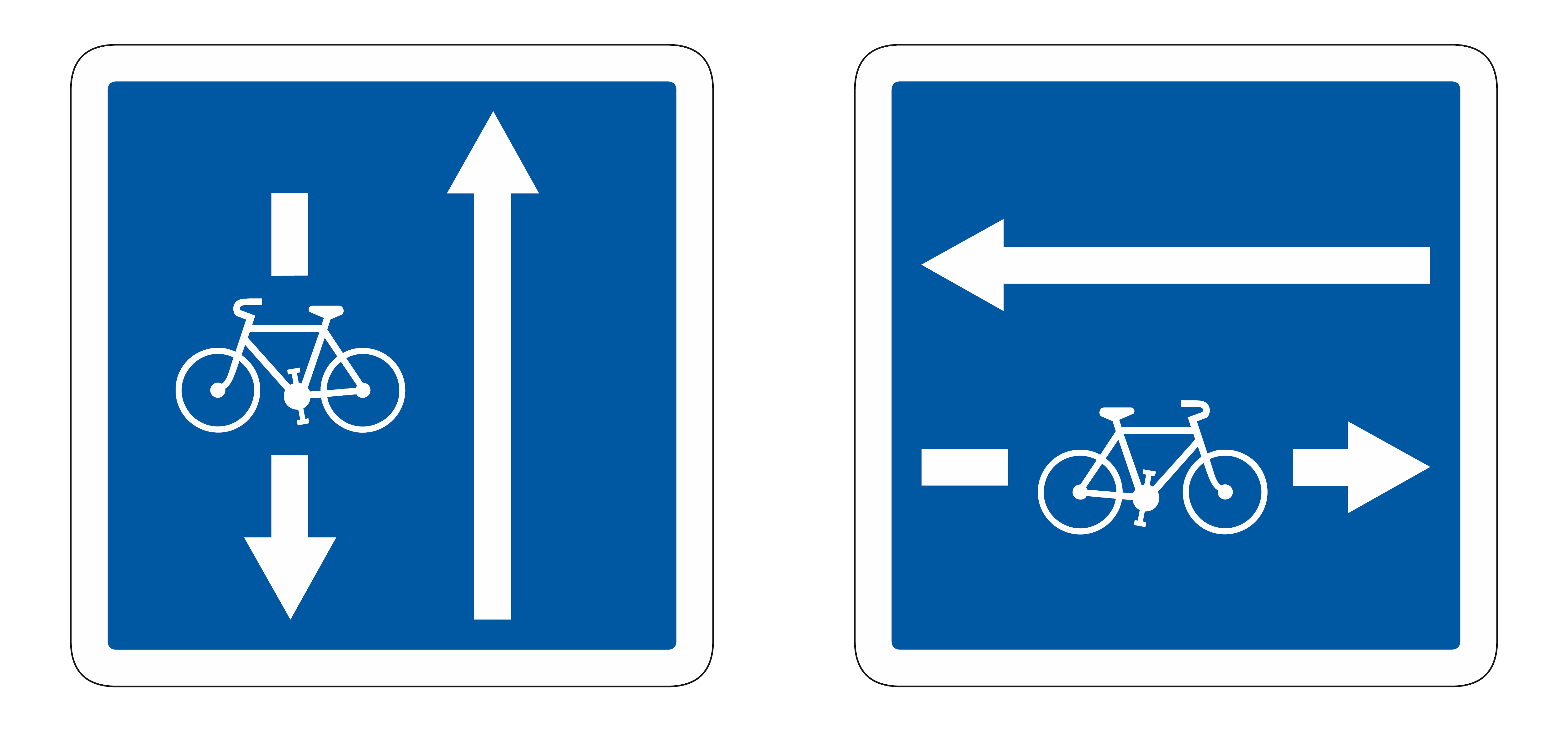 piste ou bande obligatoire pour les cycles