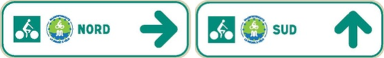 Panneaux de signalisation La Meuse à Vélo