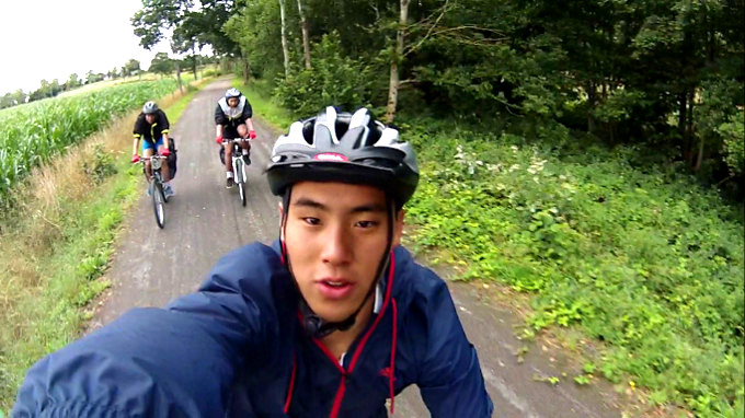 3 amis à vélo de Paris au Mont St Michel