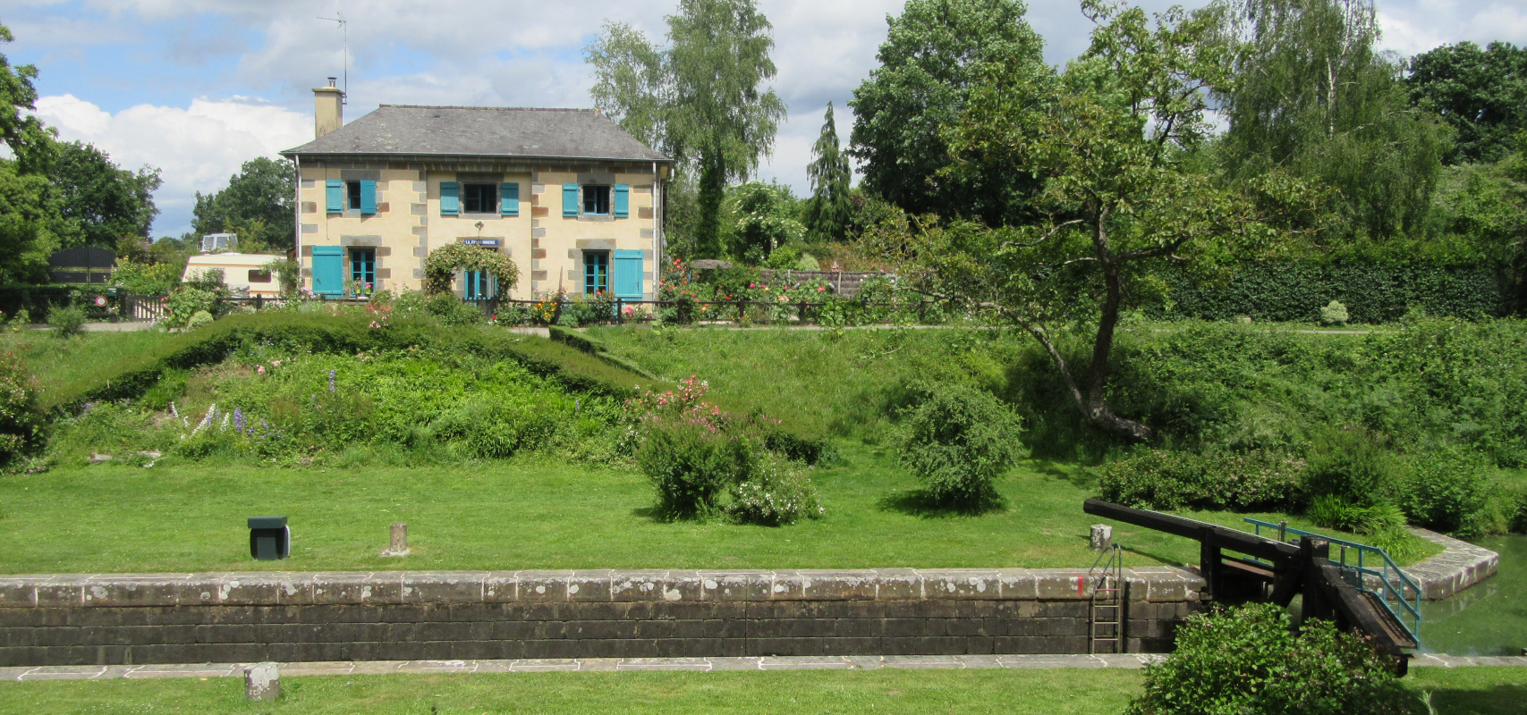 Maison éclusière canal Ille et Rance