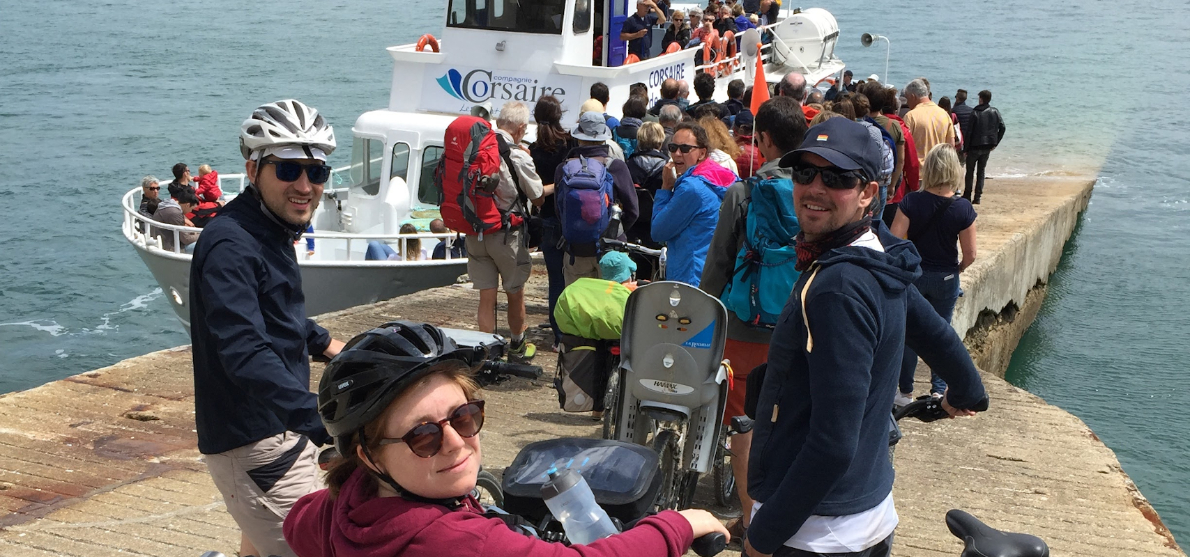 Traversée en bateau avec la Compagnie Corsaire