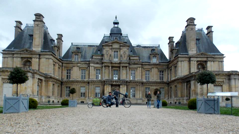 Visite de châteaux en tandem sur l'Avenue Verte