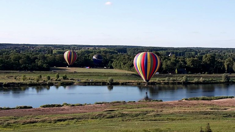 Montgolfière Loire à vélo