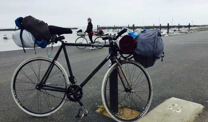 Matériel pour voyage à fixie