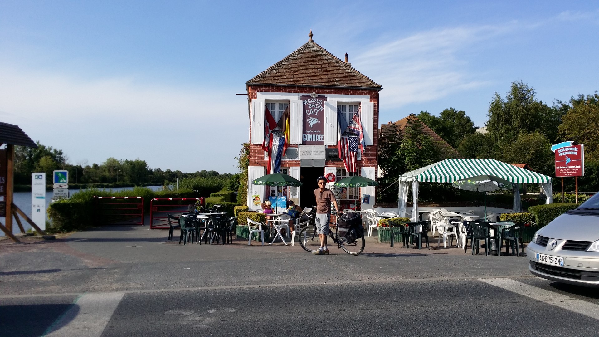 Voie verte entre Caen et Ouistreham