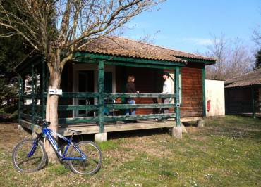 Chalets du camping de la Lône