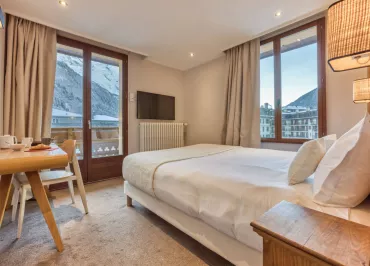 Chambre Double vue Mont-Blanc