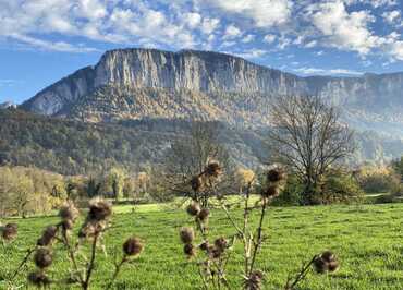 Vue sur le massif de Chartreuse