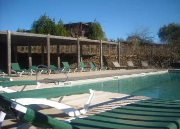 la piscine, le matin 