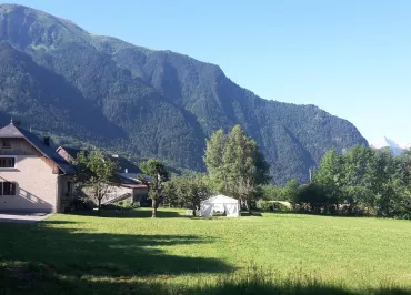 Le gite et son verger