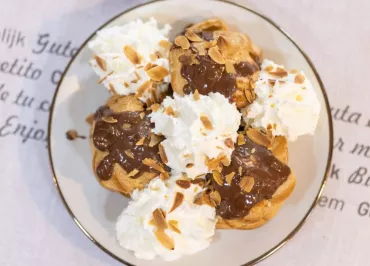 Le profiteroles de l'auberge