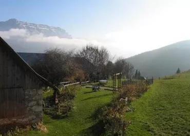 Vue depuis le gîte