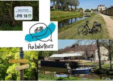 Aux Baboteurs - Location de cycles et excursions accompagnées autour du canal de Berry