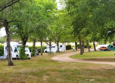 Aire de services sur camping