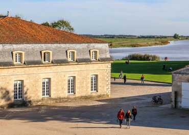 La Corderie Royale de Rochefort, vue sur la Charente