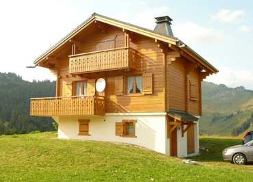 Chalet en été