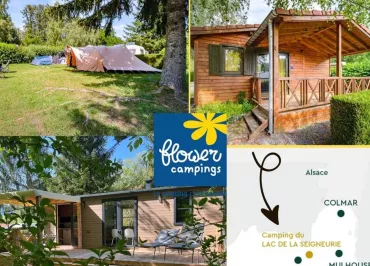 Flowercamping du lac de la seigneurie