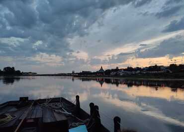 Balade en bateau traditionnel sur la Loire avec l'Observatoire Loire