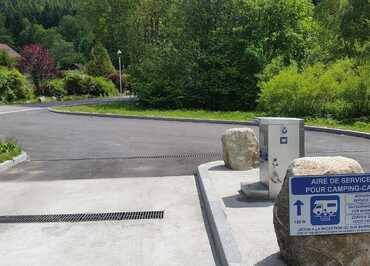 AIRE DE SERVICE POUR CAMPING-CARS DU DOMAINE DU HAUT DES BLUCHES