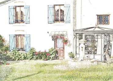 Chambres d'hôtes les volets bleus