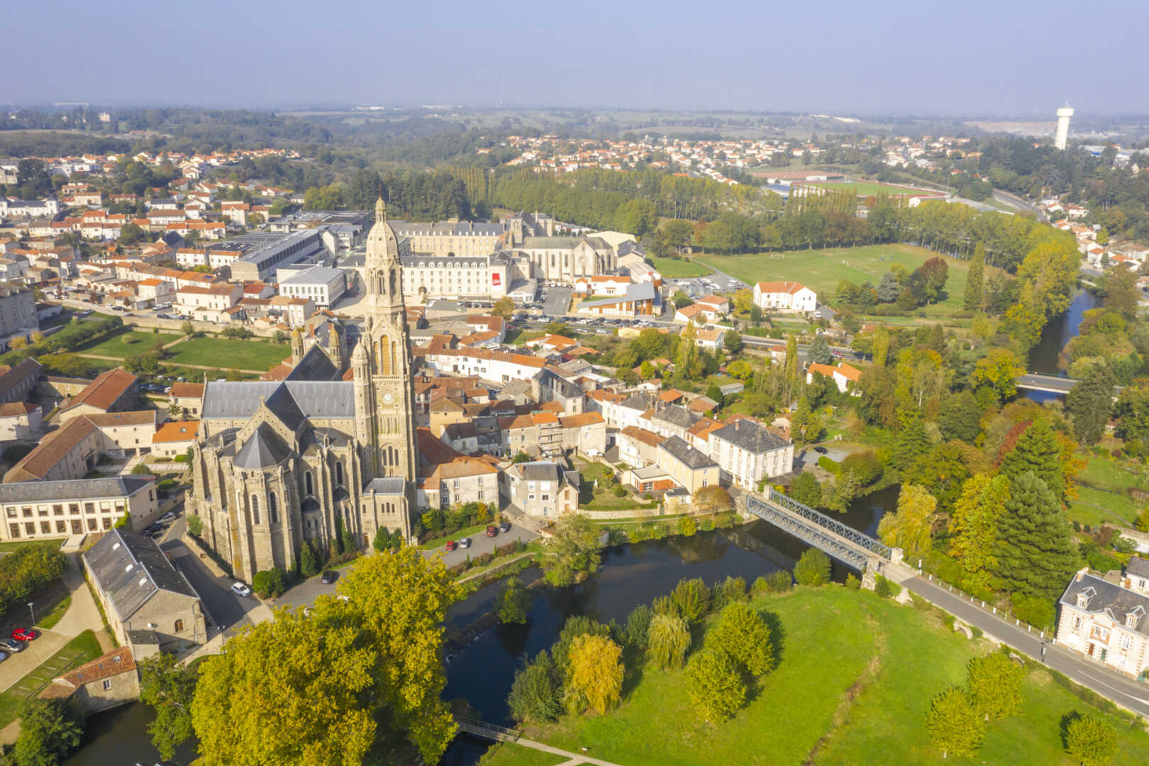 Vendée Vélo Tour : Puy du Fou / Mortagne-sur-Sèvre le long de la Sèvre