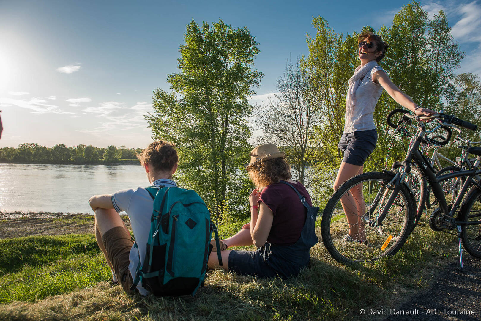Balade a velo de la confluence Loire et Cher Boucle n 14