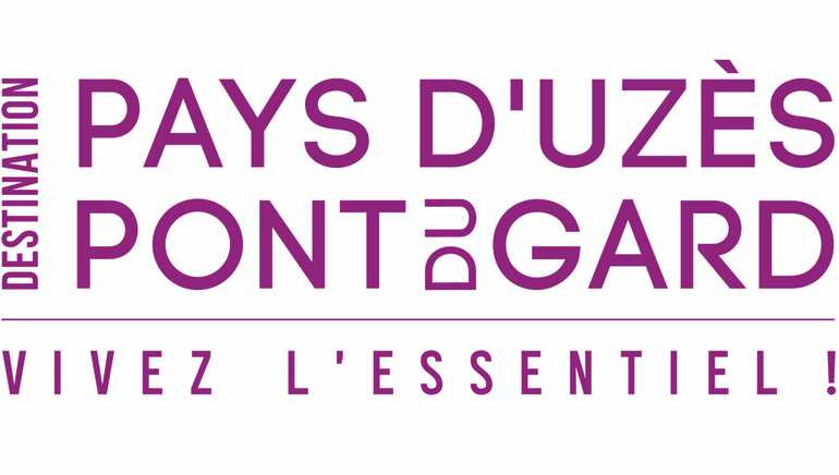 Logo Destination Pays d'Uzès Pont du Gard Office de tourisme Destination Pays d'Uzès Pont du Gard