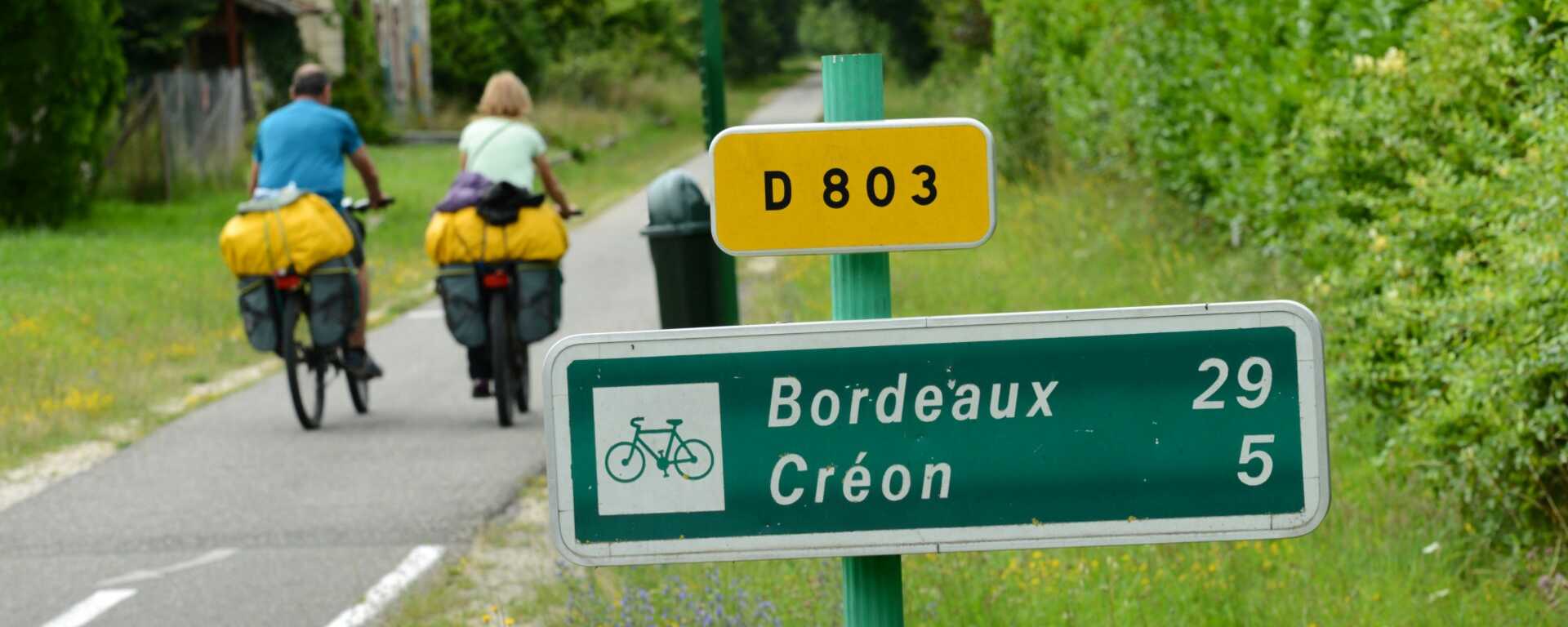 bicyclette verte gironde