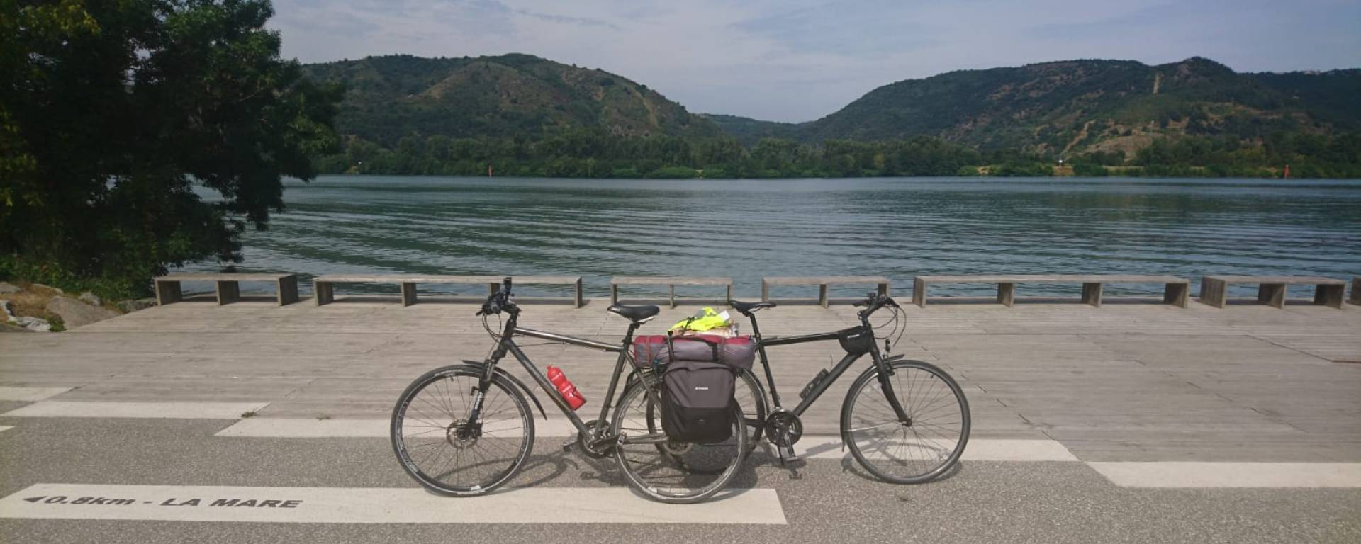 Leur 1er Voyage A Velo Sur Viarhona