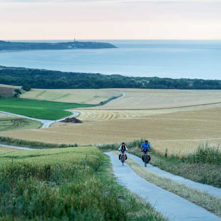 La C te d Opale v lo 85 km du Touquet Calais