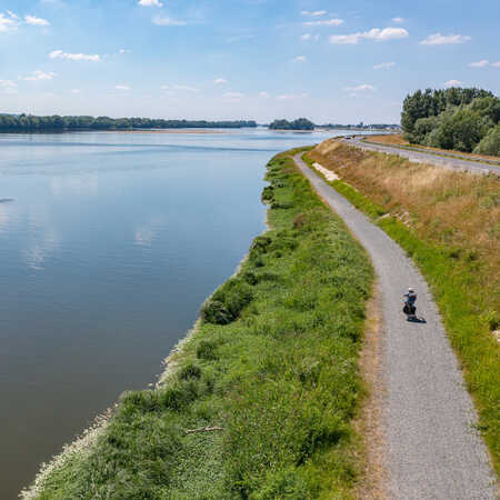 Randonnée velo online bord de loire