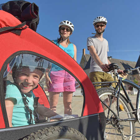 Transporter un enfant à vélo