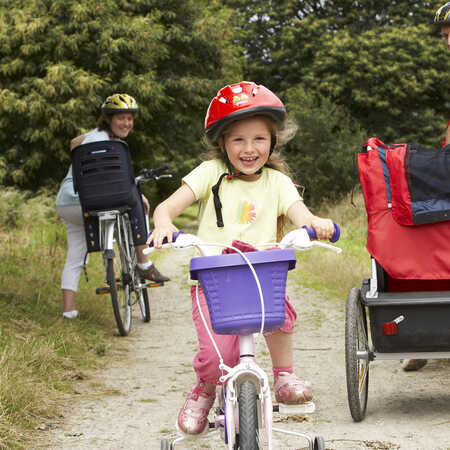 Transporter ses enfants à vélo