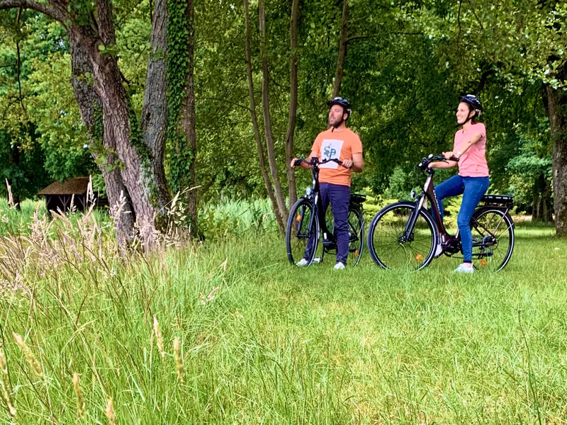 A vélo sur la boucle un château peut en cacher un autre