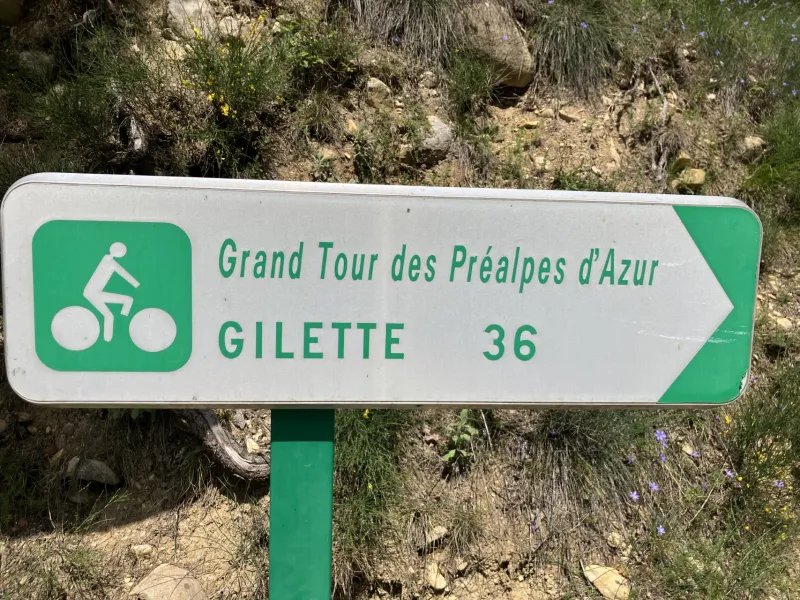 Panneau GT des Préalpes d'Azur
