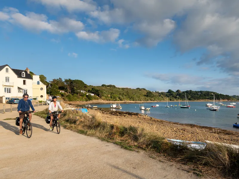 Plougasnou à vélo