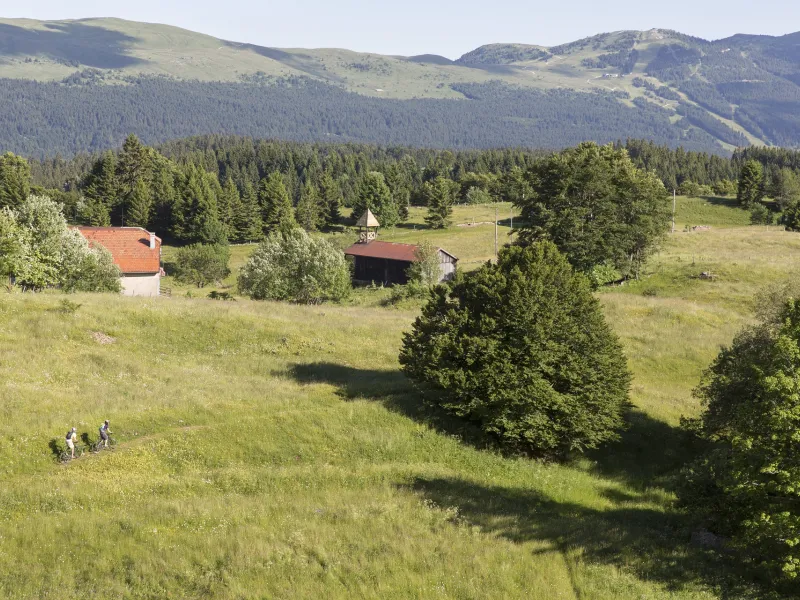 GTJ à VTT près de Cariche
