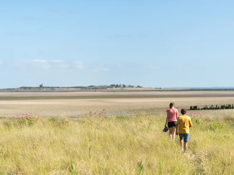 Plage à Saint-Vaast-la-Hougue