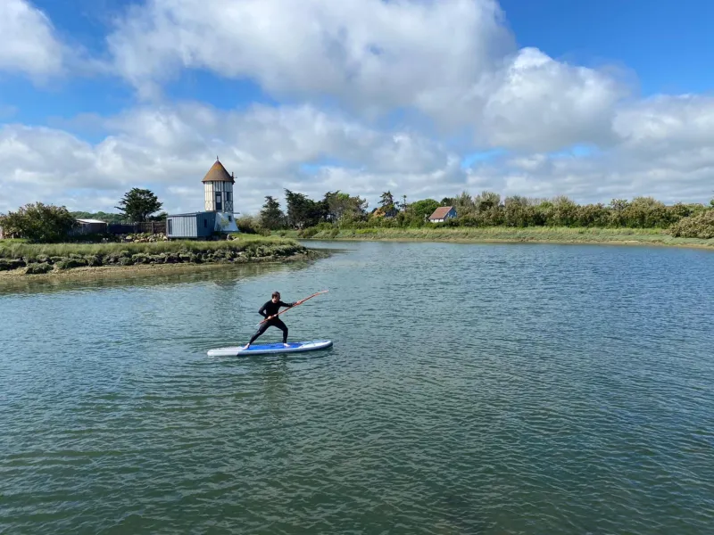 Paddle à Courseulles-sur-Mer