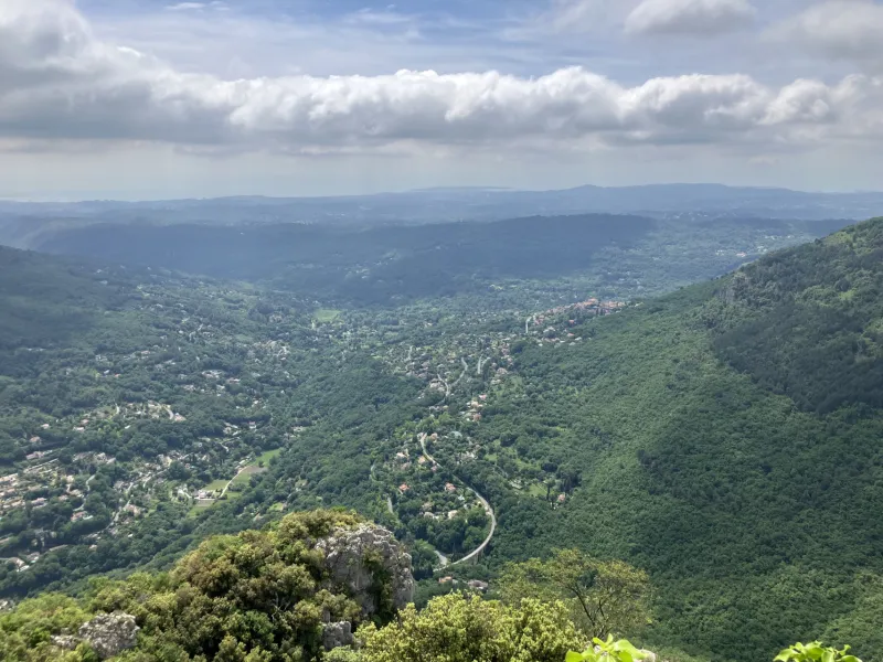 Panorama depuis Gourdon