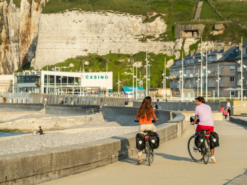Découverte de Saint-Valery-en-Caux à vélo