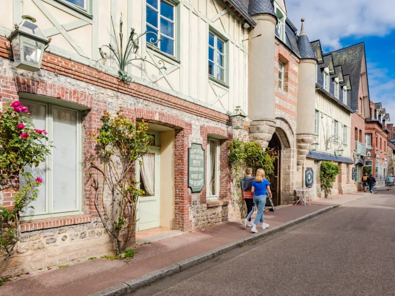 Les charmantes ruelles de Veules-les-Roses