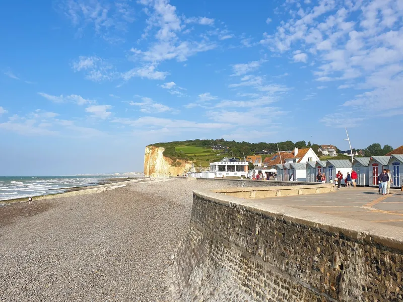 Plage de Pourville à Dieppe