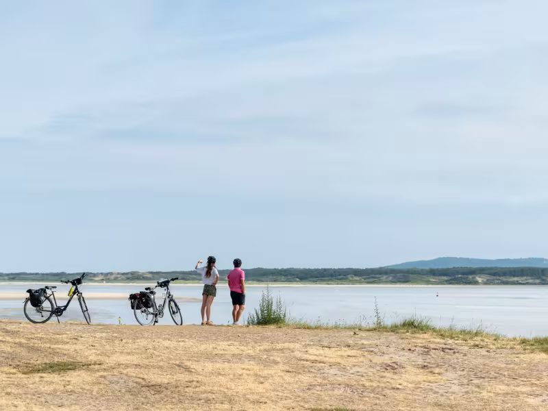 Plage du Touquet à vélo